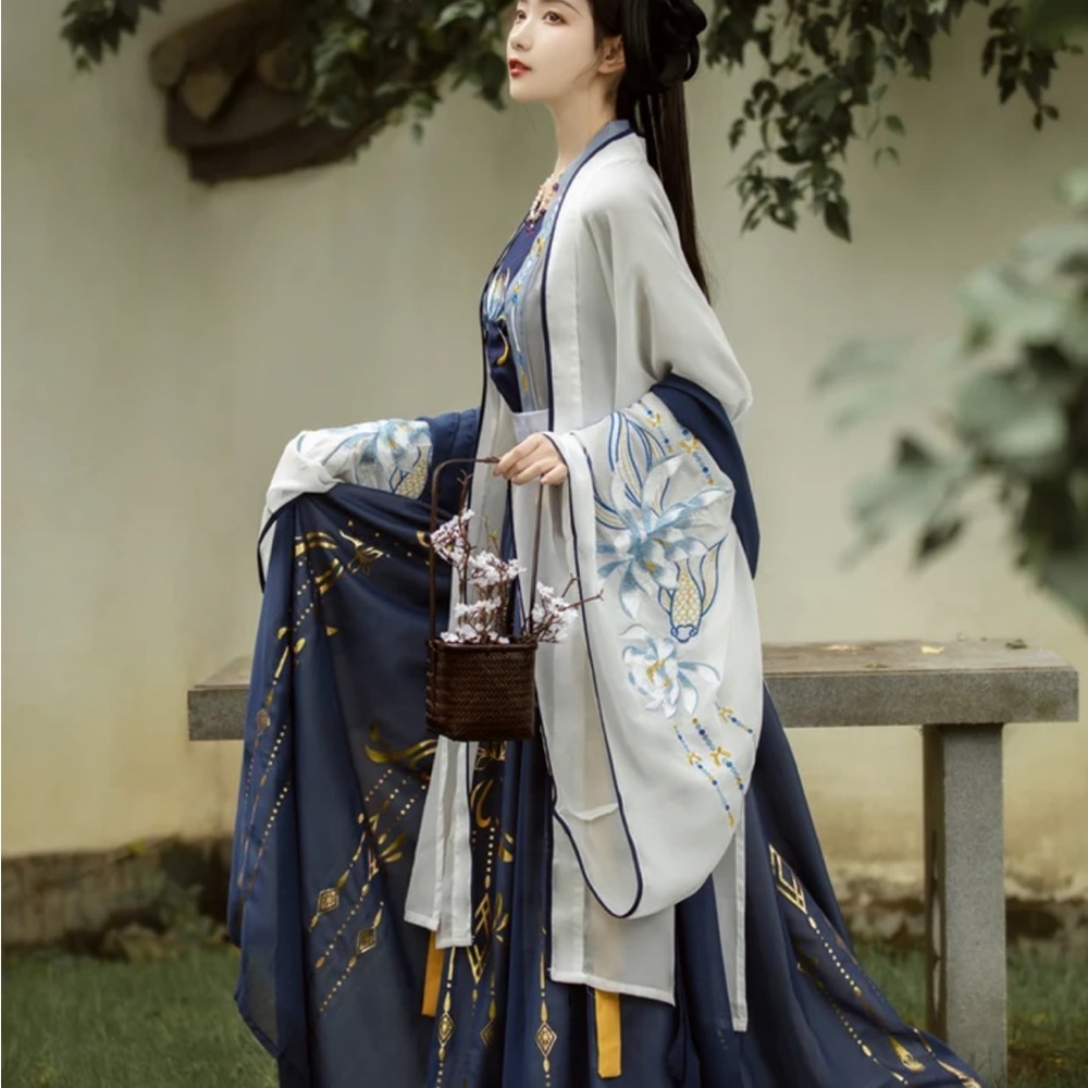 Chinese traditional hanfu dress - Picture 5 of 10